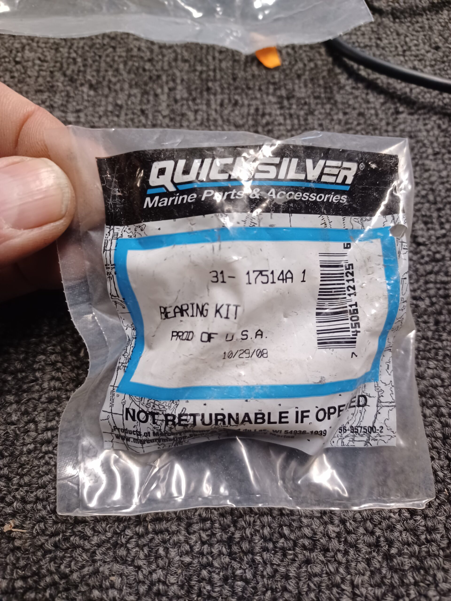 48414 mercury mercruiser housing wheel
