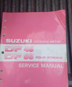 used service manual suzuki df 40/50 ( 4 stroke )
