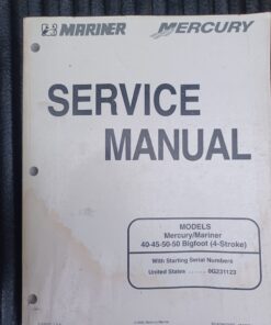 used service manual 200/225 optimax.