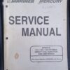 used service manual mercury 115.135.150 optimax/dfi 2000 and newer