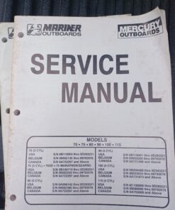 used service manual 70.75.80.90.100.115