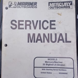 used service manual 25 big foot ( 4stroke )
