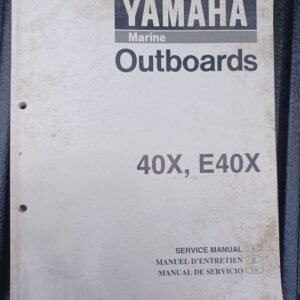used yamaha service manual 40x , e40x
