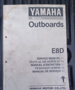 used yamaha service manual e8d