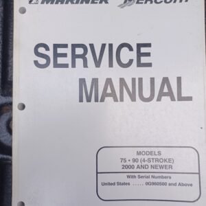 used mercury service manual 75 & 90 hp ( 4 stroke ) 2000 and newer