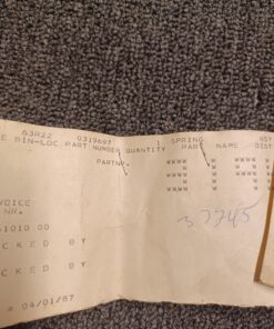 319697 OMC SPRING REVERSE LOCK